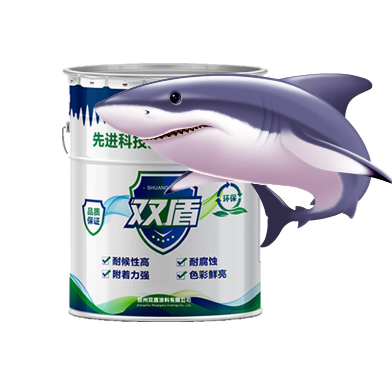 江蘇鎮(zhèn)江鐵紅帶銹防銹漆  雙盾牌J52-65氯化橡膠云鐵防銹漆  C型鋼H型鋼適用中灰底漆廠家批發(fā)
