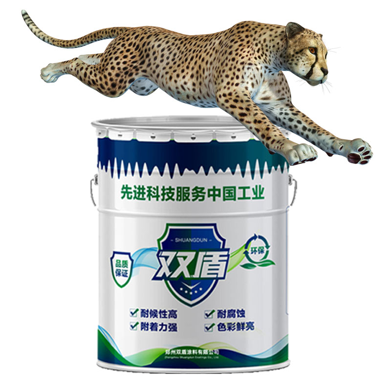 江蘇徐州樹脂鐵紅底漆  雙盾牌J52-65氯化橡膠云鐵防銹漆  底盤防銹漆廠家批發