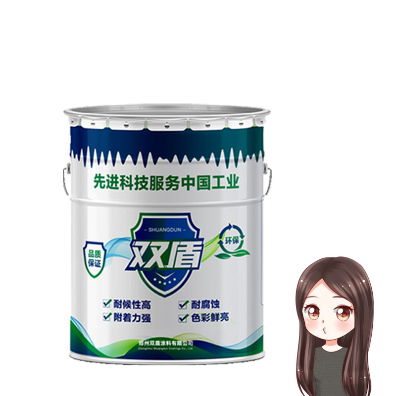 四川自貢鐵紅底涂料  雙盾牌X53-31化聚云鐵防銹漆  水性防銹漆廠家批發