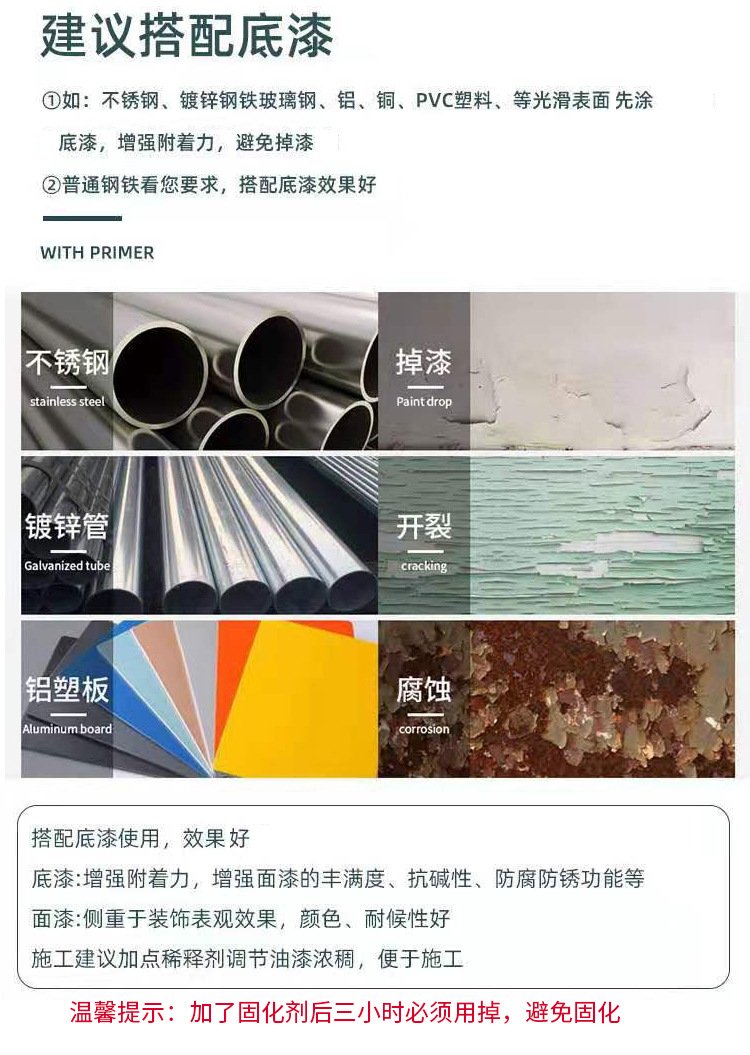 啞光藍色水漆 躍錦 防銹漆 水性翻新漆 彩鋼翻新施工示例圖5