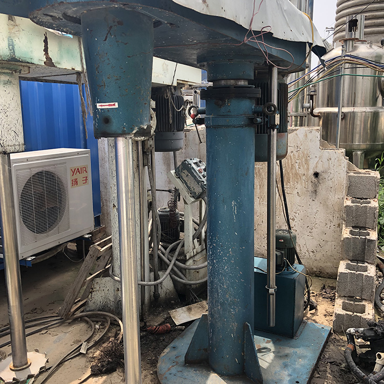 高速變頻分散機 裕千 二手聚氨酯漆防爆分散機 九成新
