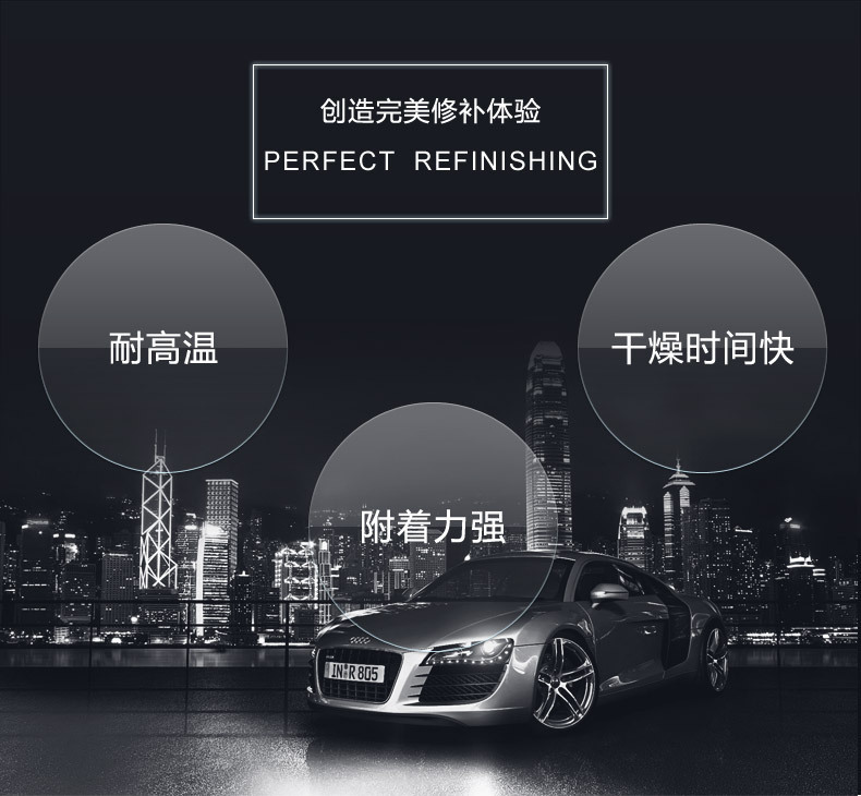 原子灰 鈑金灰 油漆輔料 德國T8多功能鈑金灰 汽車膩?zhàn)踊译p組份示例圖3