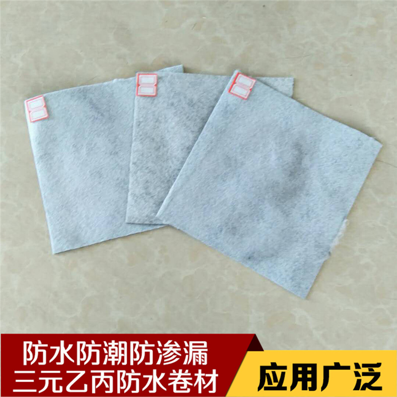 國標加絨三元乙丙防水卷材 隧道工程防水防滲建材拉力強耐腐蝕示例圖32