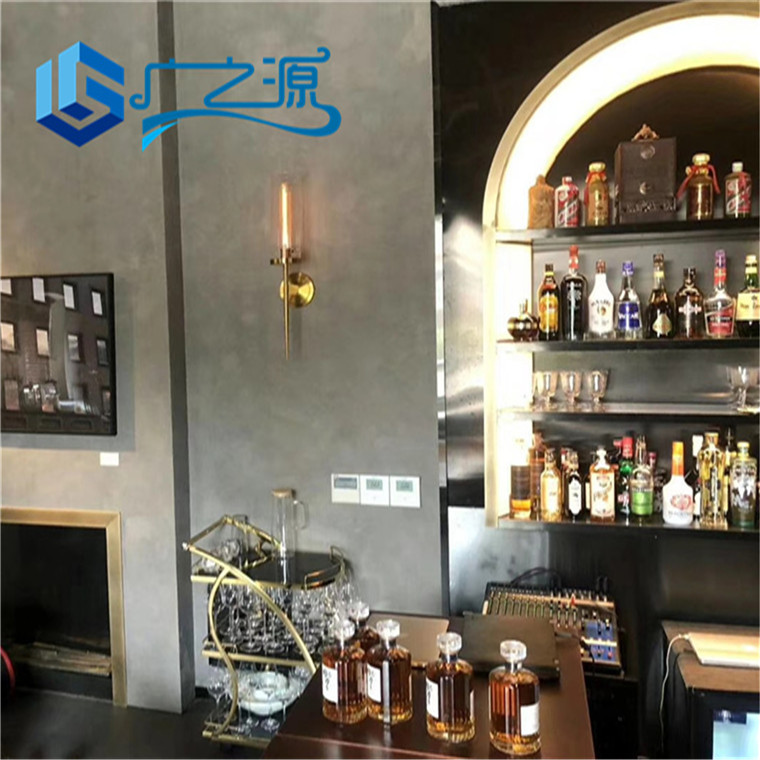 廣之源 水泥漆 LOFT工業(yè)風(fēng) 素水泥漆 墻面藝術(shù)水泥漆  灰 水泥涂料 廠家直銷示例圖5