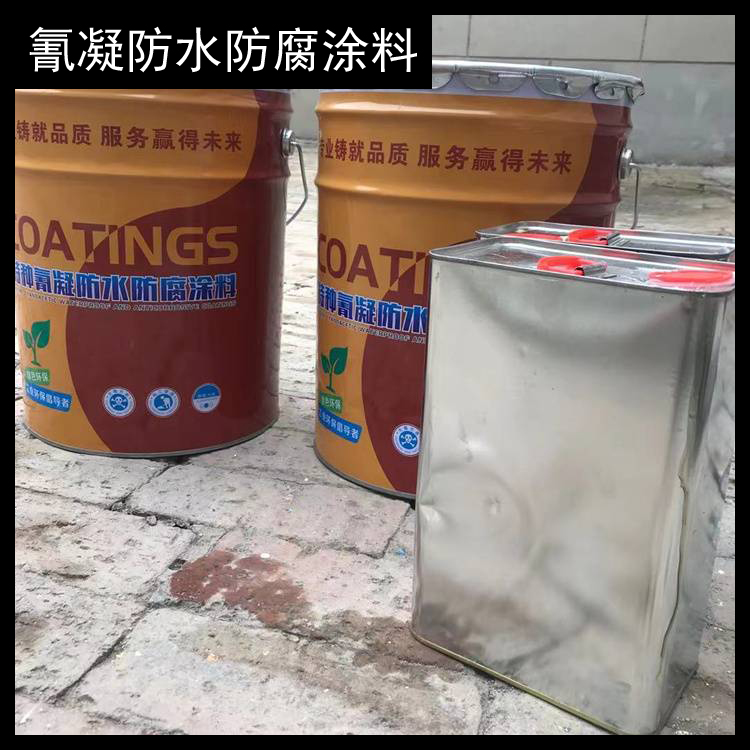 攀枝花污水池氰凝防水防腐涂料 氰凝防腐涂料 渤星廠家批發