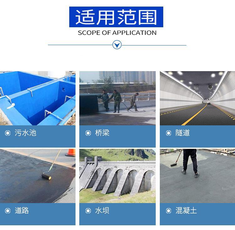 特種氰凝防水防腐涂料 渤星 耐磨型氰凝涂料示例圖2