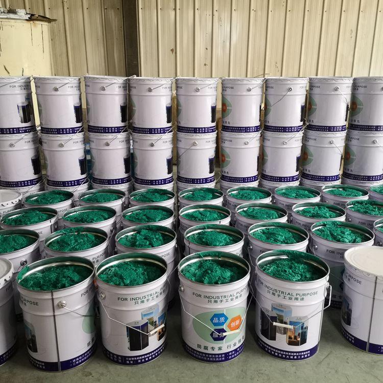 中高溫玻璃鱗片膠泥  環氧玻璃鱗片涂料 防腐材料 百拓 供應施工示例圖2