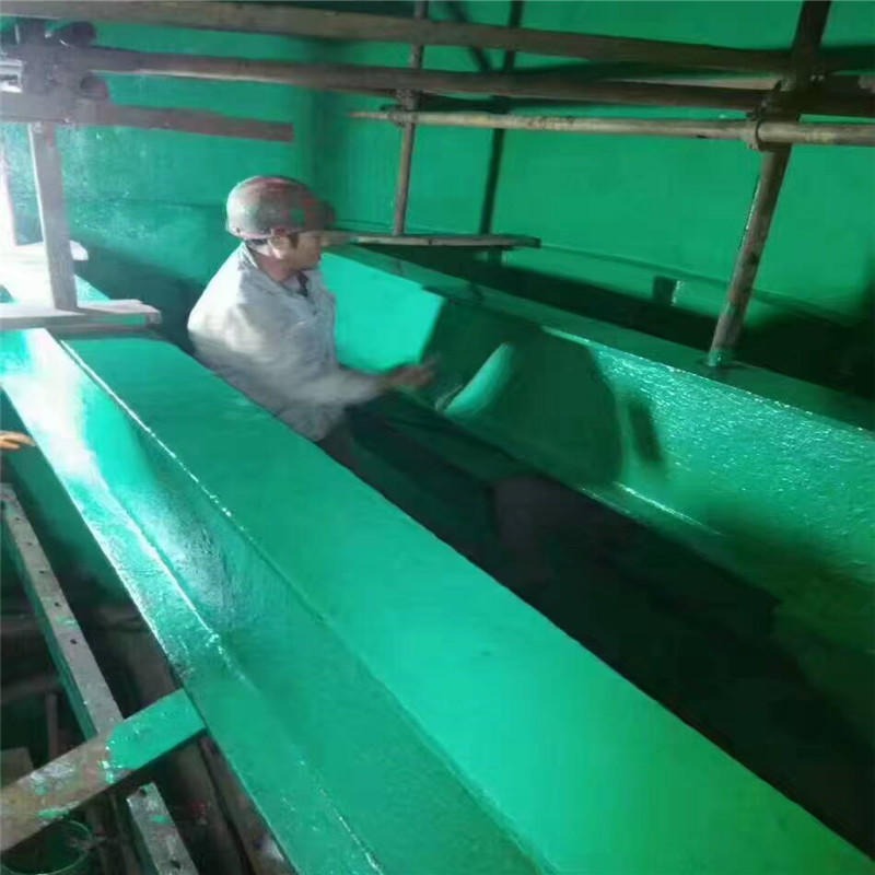 耐高溫防腐涂料 環氧玻璃鱗片膠泥 水性工業漆 彩鋼翻新漆 百拓直供示例圖5
