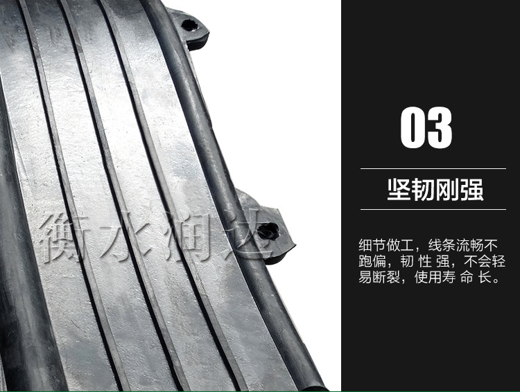 廠家直銷橡膠止水帶中埋式背貼式651型遇水膨脹止水條300*8示例圖6