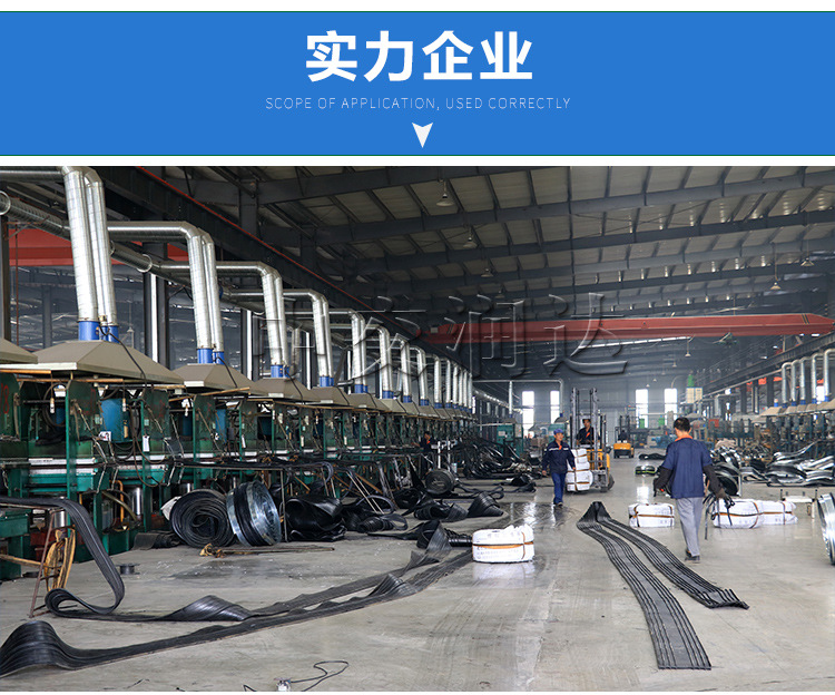 廠家直銷橡膠止水帶中埋式背貼式651型遇水膨脹止水條300*8示例圖8
