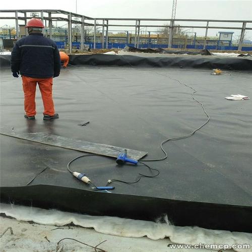 防滲膜高密度聚加厚膜魚塘養殖土工膜塑料布啟軒高密度聚加厚膜