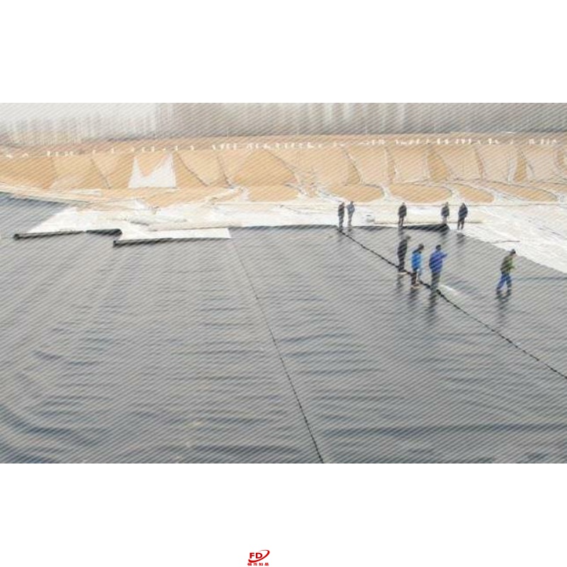 HDPE土工膜養殖防滲膜專用膜加厚防漏耐用30年啟軒廠家直銷養殖防滲膜專用膜
