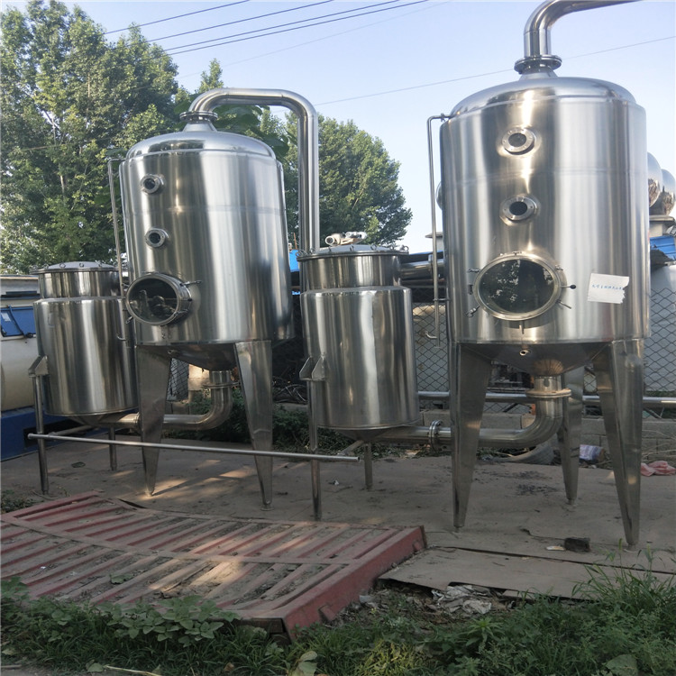 二手降膜不銹鋼蒸發器 5噸蒸發器10噸 天意 二手蒸發器降膜 品質優良