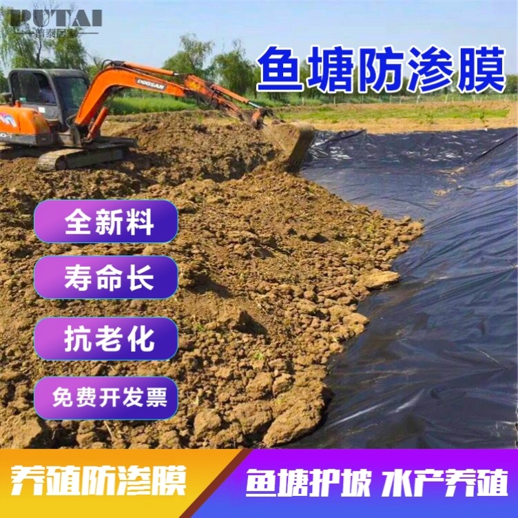 防滲膜養(yǎng)殖防滲膜專用膜高位池海水養(yǎng)殖土工膜啟軒廠家直銷養(yǎng)殖防滲膜專用膜
