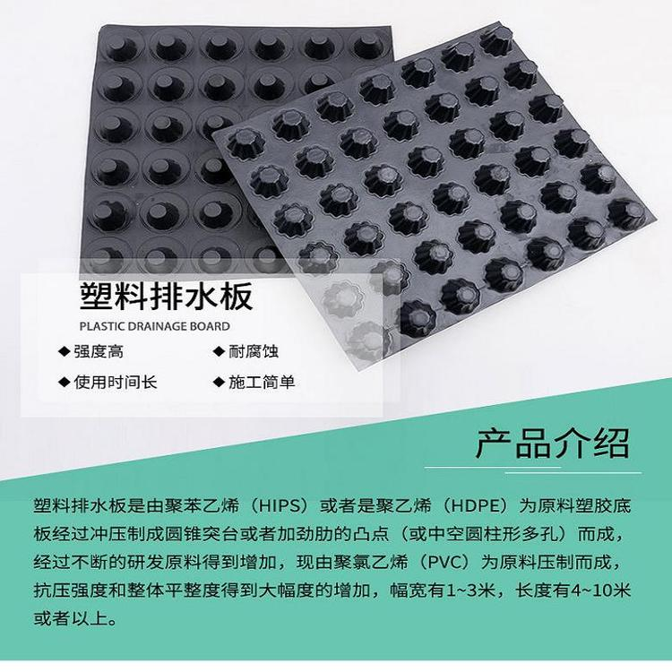 綠化排水板 塑料隔根排水板 大量現貨 盈旭