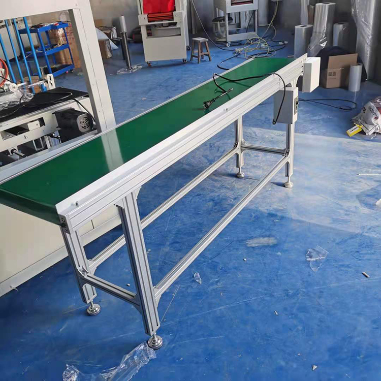 全自動套膜二合一封切收縮機 塑木板套膜自動封切收縮機 全自動 博鋒 熱封機自動封切膜包機