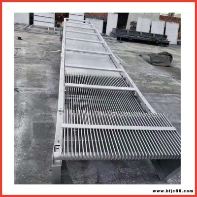 碧利源加工定制BLQ-1200自動格柵清污機 往復式格柵清污機