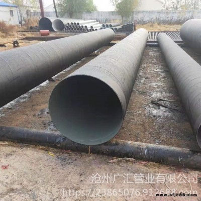 鋼制防腐自來水管道刷油纏布無毒防腐螺旋鋼管廠家 四油一布防腐焊管廠家