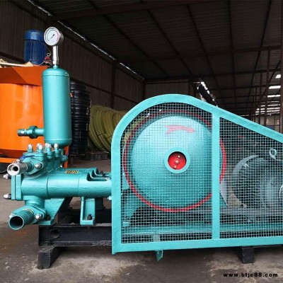 水泥高壓灌漿泵 橋梁樁基錨索注漿機 BW250三缸注漿泵價格