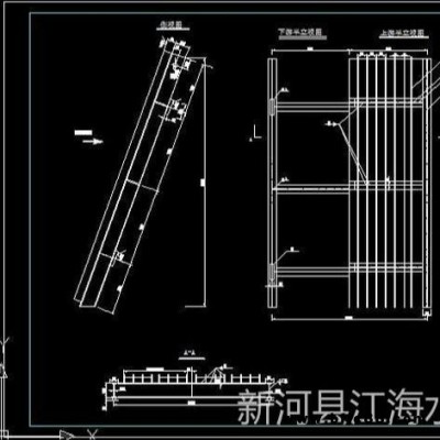 江海直銷攔污柵 平面型鋼格柵 鋼制格柵 水電站攔污柵機械及行業(yè)設(shè)備