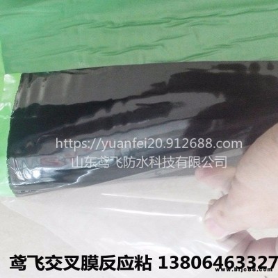 鳶飛防水 2mm單面預(yù)鋪反粘自粘防水卷材 雙面自粘卷材 強力交叉膜反應(yīng)粘 瀝青防水卷材 高分子防水卷材