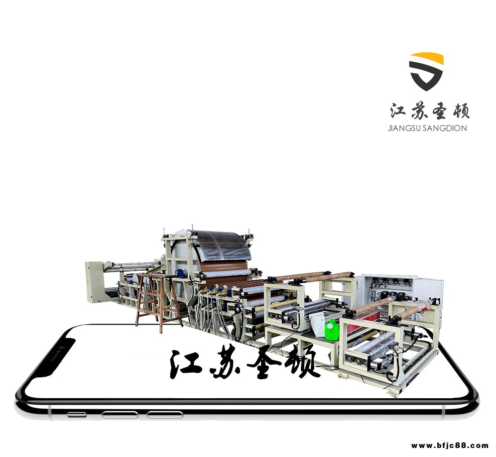無溶劑熱復合機 無紡布防水透氣膜復合機 電加熱 江蘇圣頓機械 廠家直供