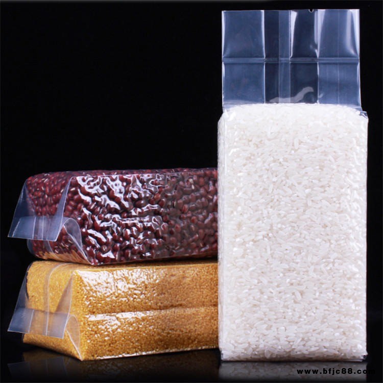 德遠(yuǎn)塑業(yè) 生產(chǎn)定制彩色米磚包裝袋  5kg2.5kg1kg500g米磚包裝袋現(xiàn)貨供應(yīng) 彩印米磚抽真空袋