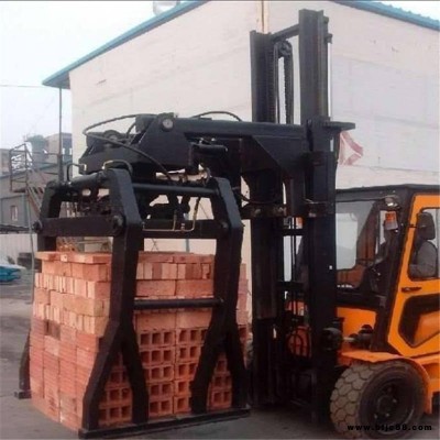 自動夾磚機 德輝磚廠建筑工地用抱磚夾 折臂車載式抱磚抓