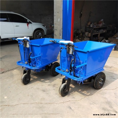 建筑拉磚灰翻斗車 養殖場農用小型推車混泥土載重王 工地小推車 電動電瓶建筑小推車工程工地用 平板拉磚拉沙子灰斗車