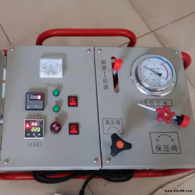 pe手動對焊機接管機 強勁電機恒溫調節 加厚卡瓦 同心度高山東鑫冠機械