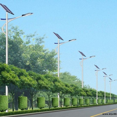 保定太陽能路燈廠家節能LED，鋰電池60瓦80瓦太陽能路燈批發 奕涵照明