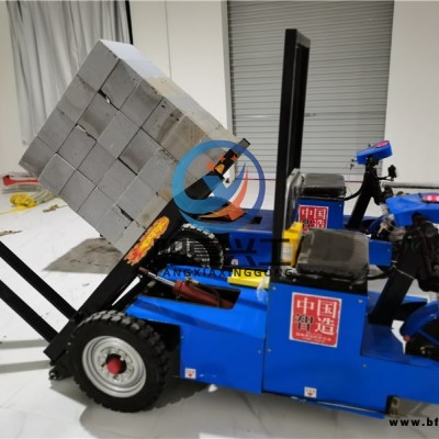 河南焦作電動叉磚車多功能叉磚車施工工藝