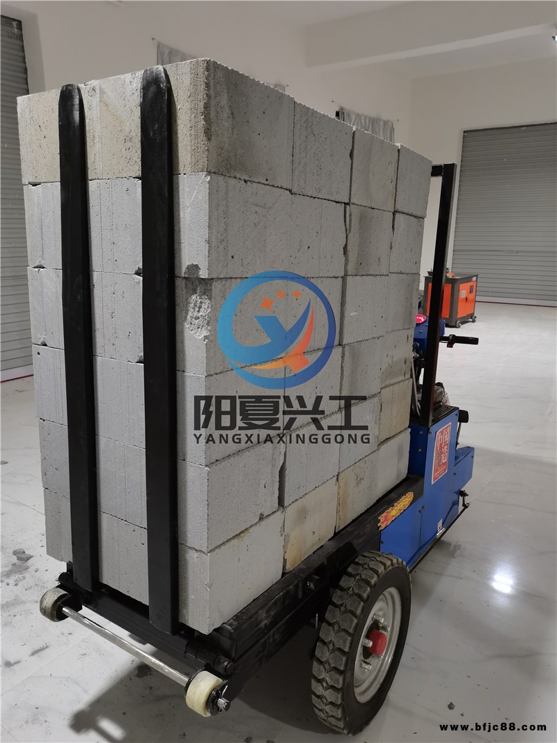 甘肅武威電動叉磚車加氣塊電動叉磚車規格