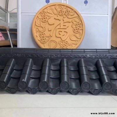 桐梓可延伸仿古一體瓦優惠價格  鼎崇樹脂屋檐裝飾一體瓦優惠價格