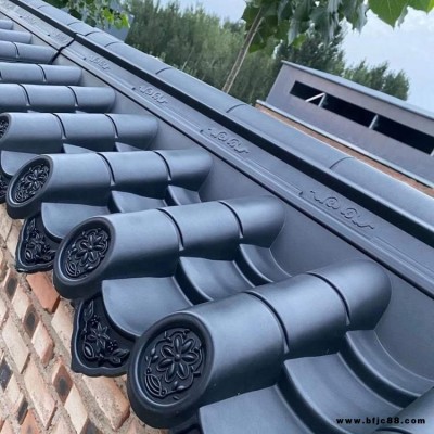 一體仿古瓦 可延伸仿古一體瓦 墻頭一體瓦屋檐古建裝飾