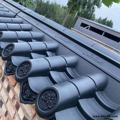 原州可延伸仿古一體瓦現貨銷售  鼎崇樹脂屋檐裝飾一體瓦現貨銷售