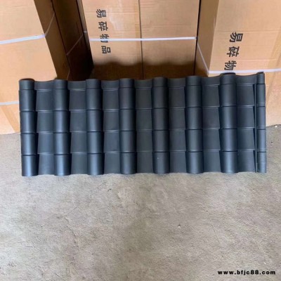 翁源可延伸仿古一體瓦質優價廉  鼎崇樹脂屋檐裝飾一體瓦質優價廉