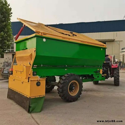 工程白灰布料機(jī)  ZK-80石灰撒灰車(chē)   中鎧廠家供應(yīng)粉料撒布車(chē)