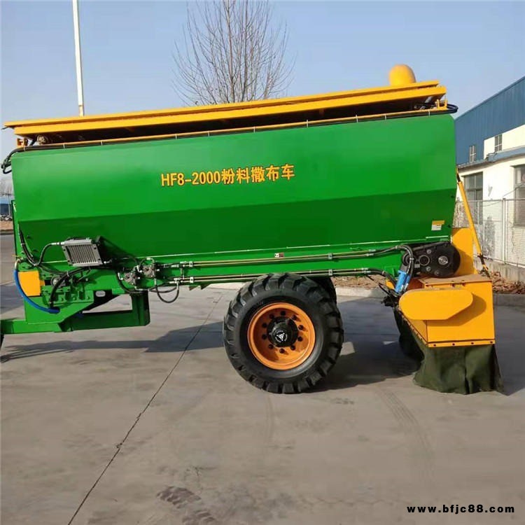 石灰鋪灰機 高速路面石灰鋪灰機 銳捷 HF8-2000粉料撒布機