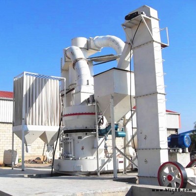 河南中州生產重型雷蒙磨 中大型石灰鈣粉磨機 3216型莫來石立磨機 時產8噸雷蒙磨