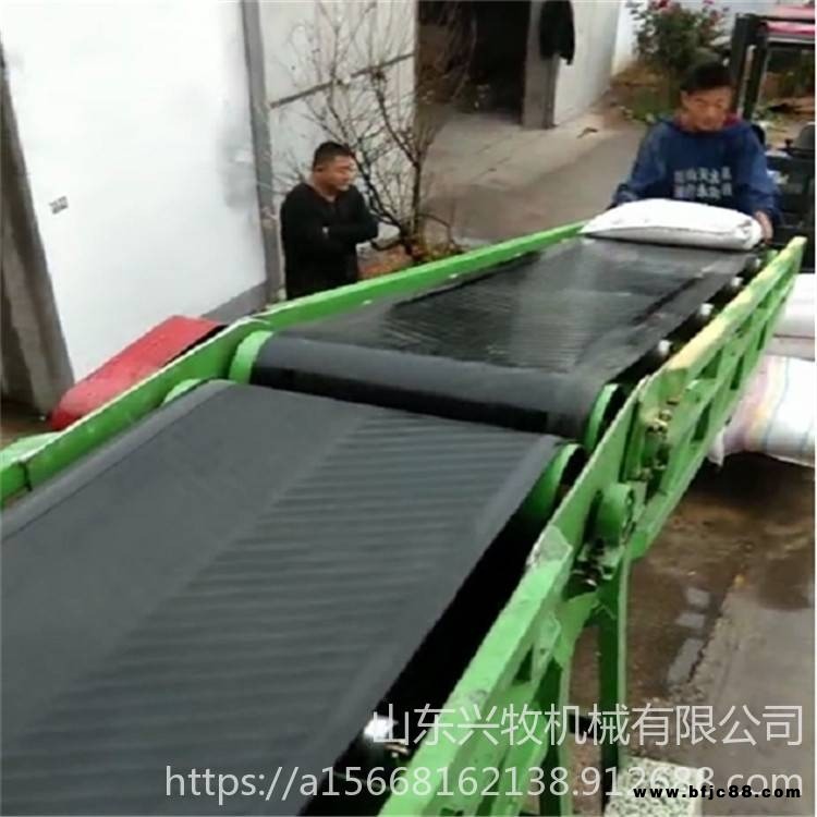 化肥石灰裝車(chē)輸送機(jī)  煤渣裝車(chē)皮帶機(jī)  興牧加厚帶式運(yùn)輸機(jī)