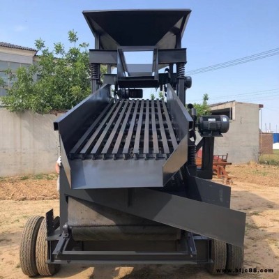 制砂機 億人機械 自動篩沙機 砂石篩分機 支持定制 移動方便 焊接牢固