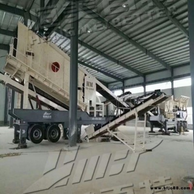 山東移動破碎站設(shè)備制造商 砂石破碎站 移動式破碎機(jī)可分期付款