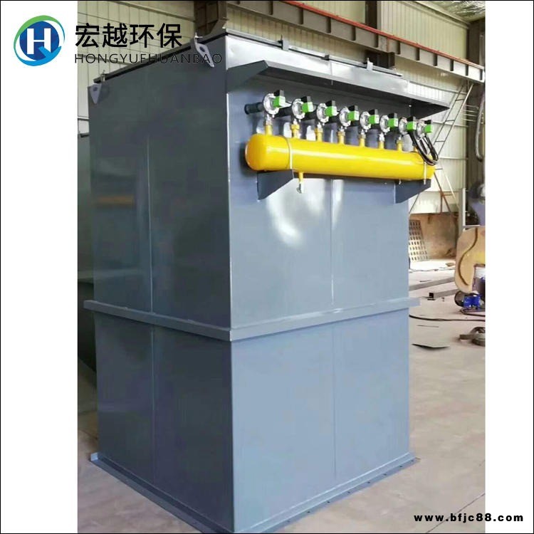 脈沖布袋除塵器 單機脈沖除塵器 宏越環保 砂石除塵器 機制砂除塵器