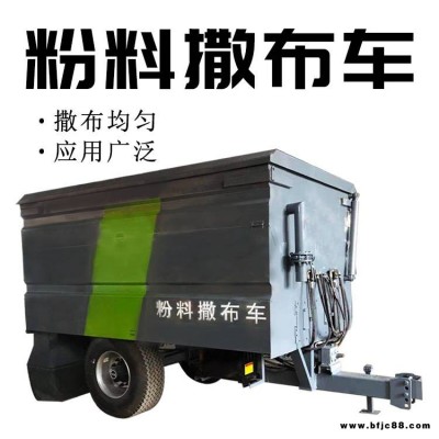 水泥撒布機 雷創 拖拉機帶動 機械控制消解石灰撒布車