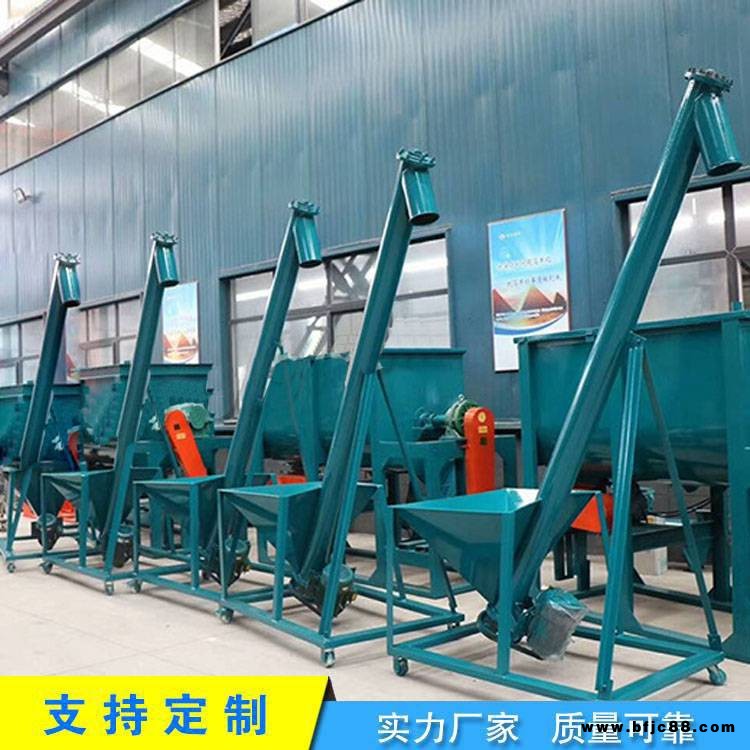 加厚絞龍上料提升機 水泥石灰升降螺旋輸送機 圓管玉米提升機