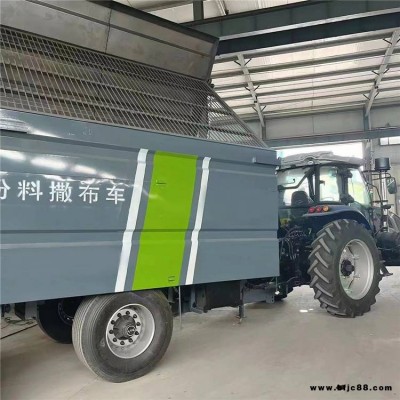 雷創工程路面撒灰車 10方機械控制水泥石灰料撒布車