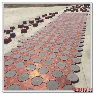 定制道路彩磚塑料模具 市政彩磚模具 人行道彩磚模具 水泥制品模具