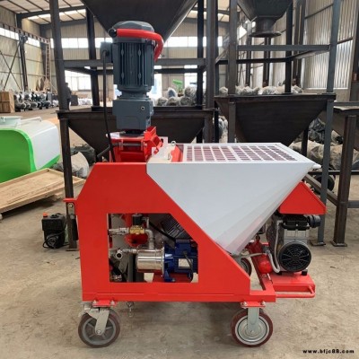 全自動(dòng)石膏噴涂機(jī)快速石膏噴涂機(jī) 膩?zhàn)由皾{噴涂機(jī) 多功能?chē)娡繖C(jī) 耀滿(mǎn)機(jī)械