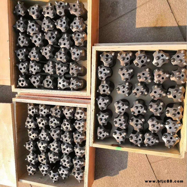 梅花球齒釬頭 4柱5柱球齒釬 潛孔鉆頭型號多樣